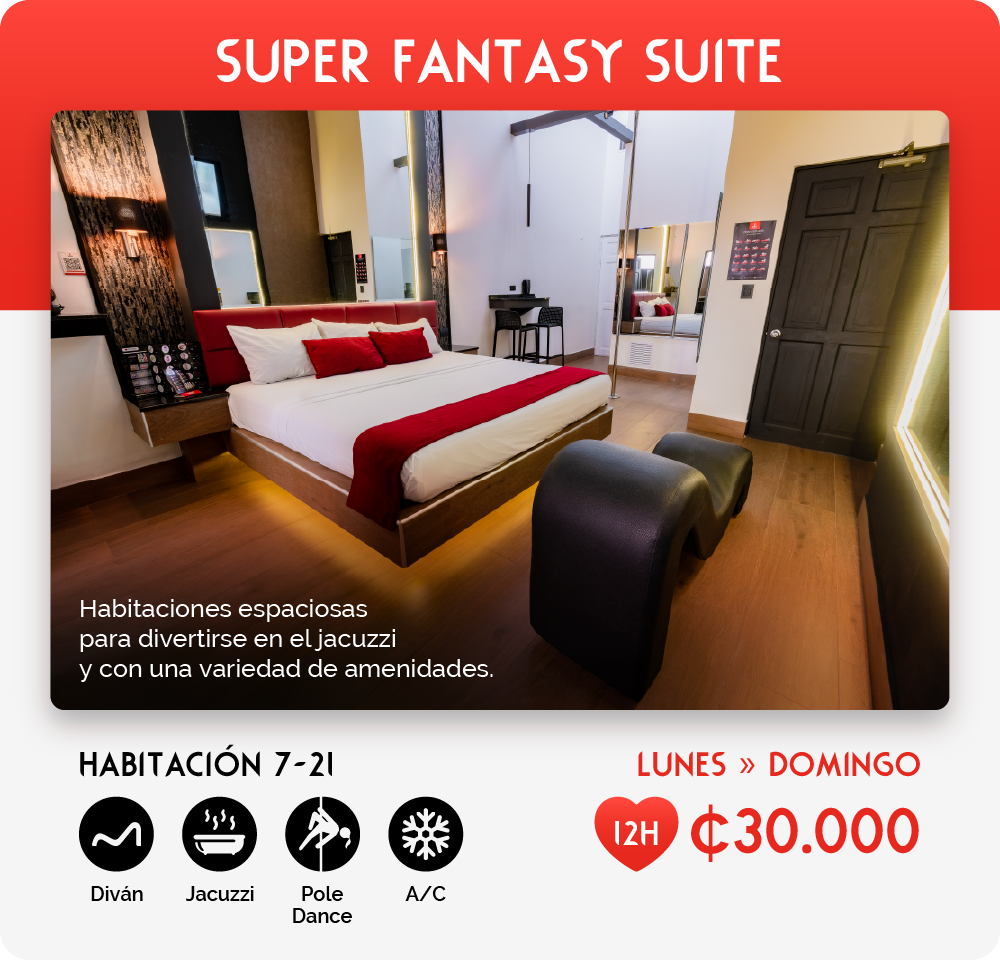 Fantasy Rooms - Edén - Fantasy Suite 7-21