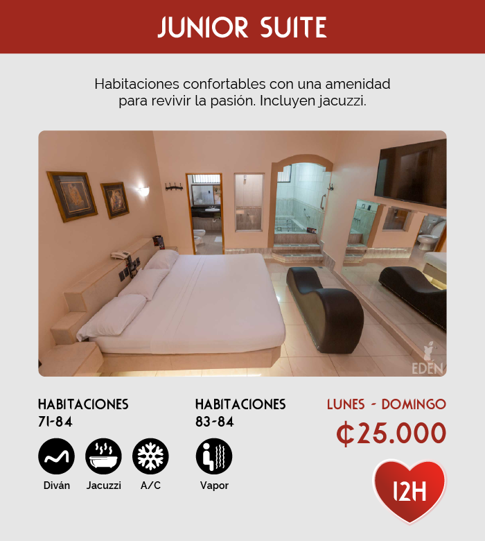 Fantasy Rooms - Edén - Junior Suite 71-84 | 83-84