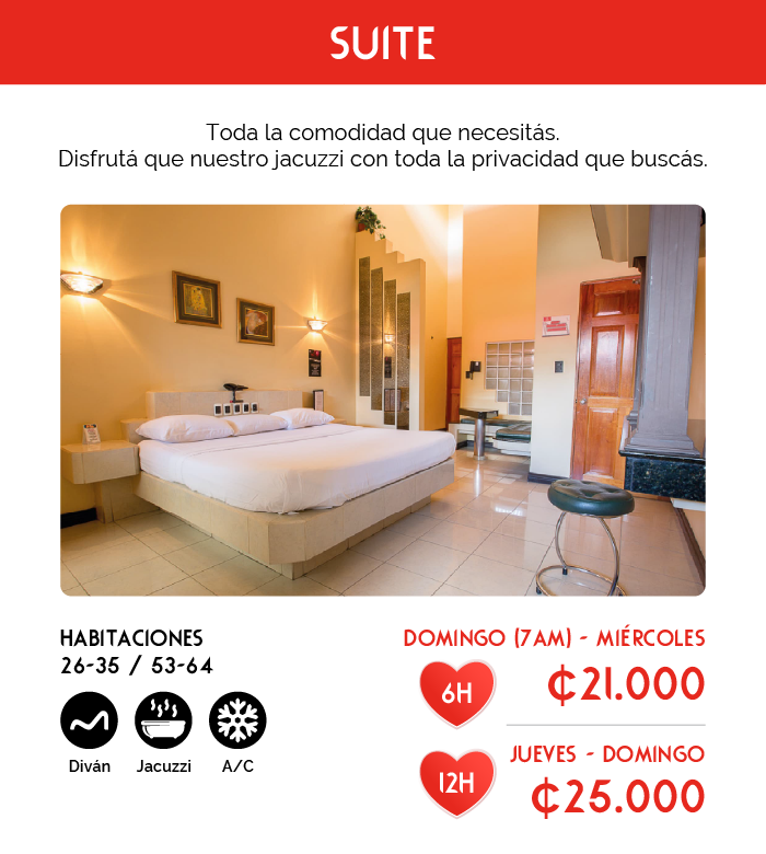 Fantasy Rooms - Edén - Suite 26-35 | 53-64
