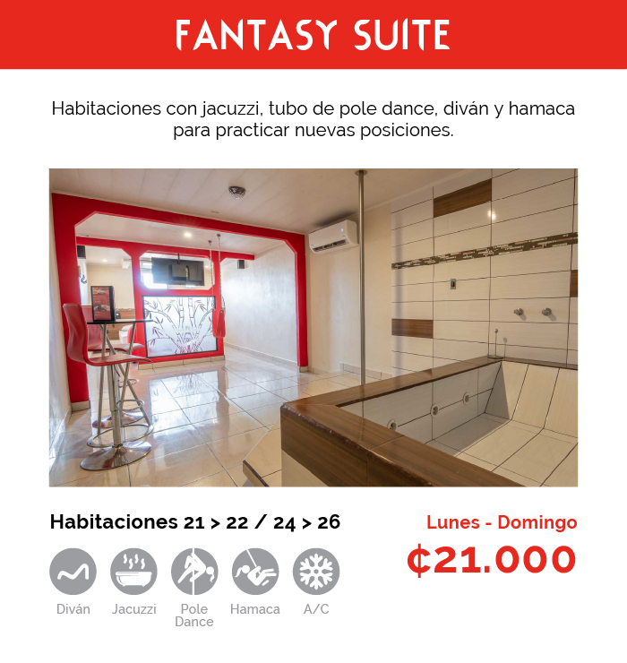 Fantasy Rooms - Jardín Oriental - Fantasy Suite 21 > 22, 24 > 26 v3