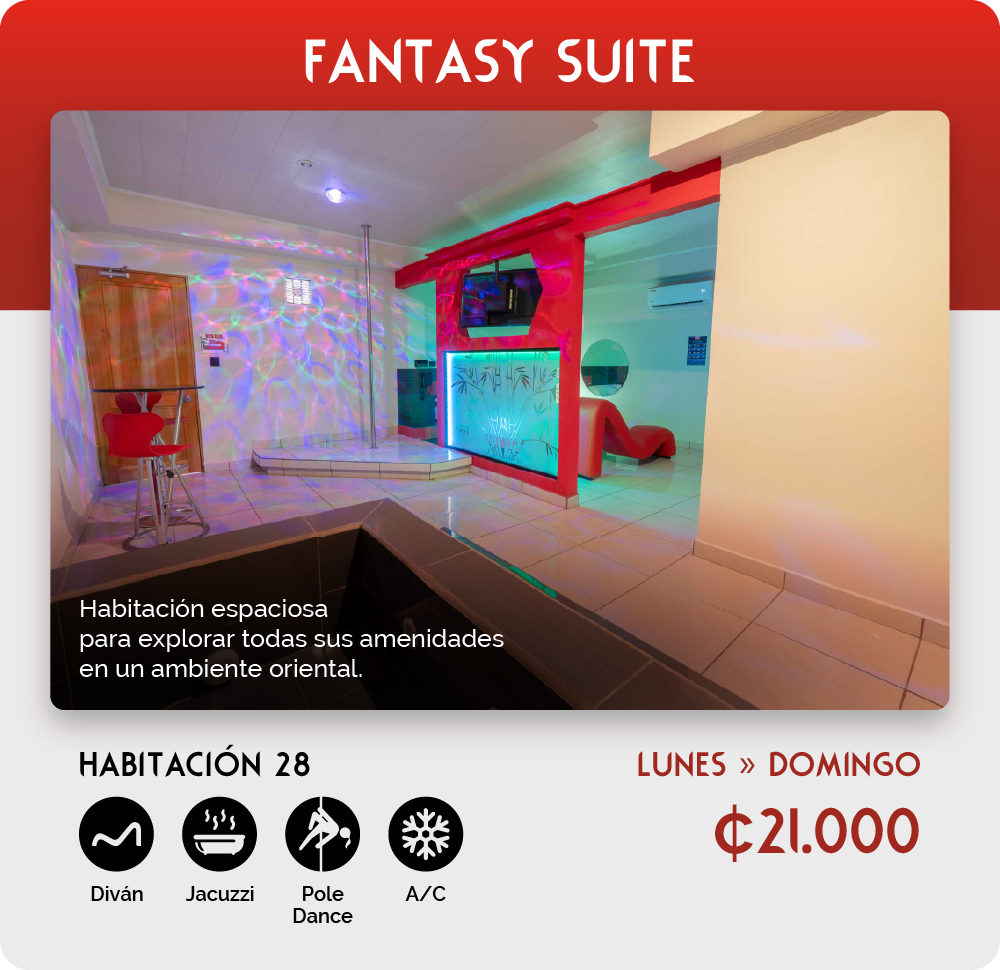 Fantasy Rooms - Jardín Oriental - Fantasy Suite 28