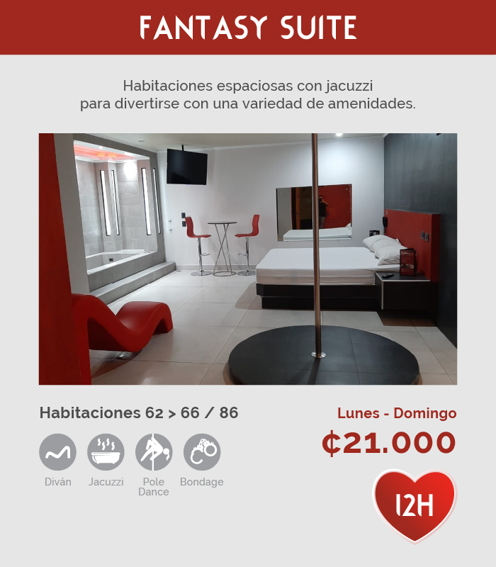 Fantasy Rooms - Maison Dorée - Fantasy Suite 62 > 66, 86 v5