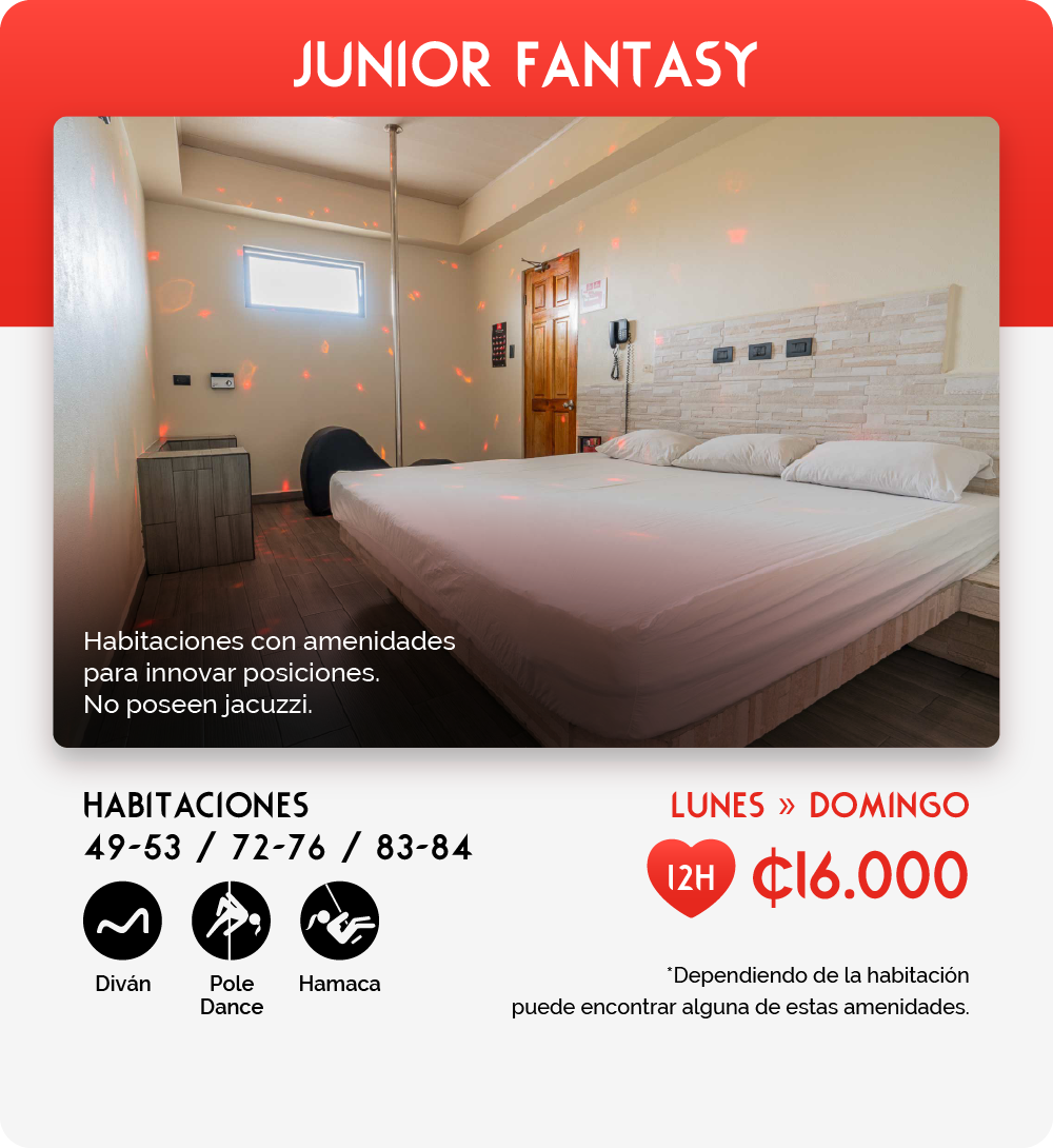 Fantasy Rooms - Maison Dorée - Junior Fantasy 49-53 | 72-76 | 83-84