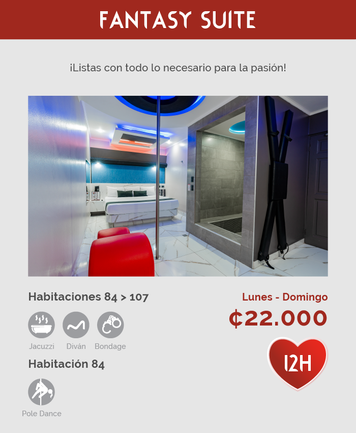 Fantasy Rooms - Paraíso - Junior Suite 84 > 107