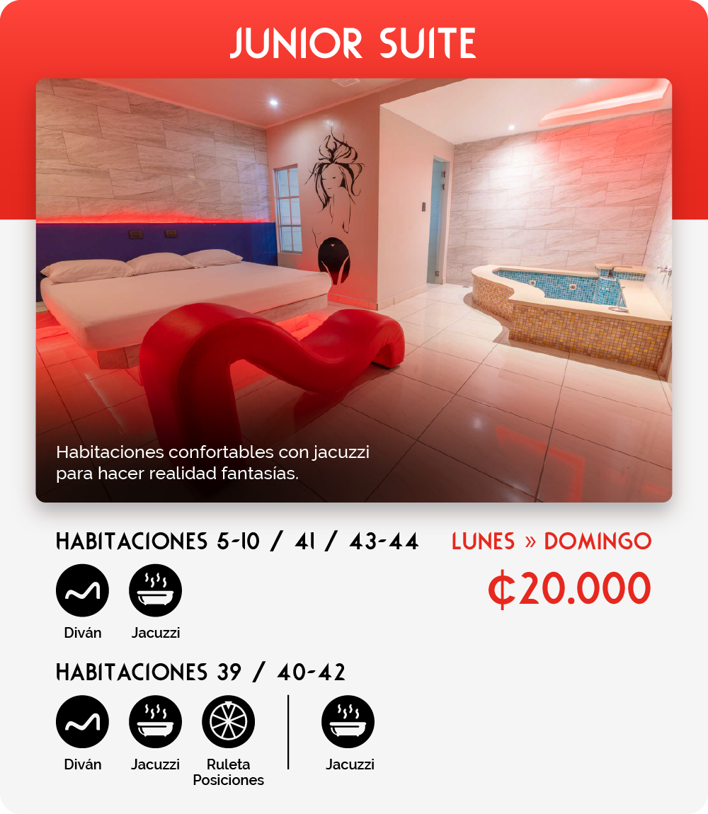 Fantasy Rooms - Venus - Junior Suite 5-10 | 39-44