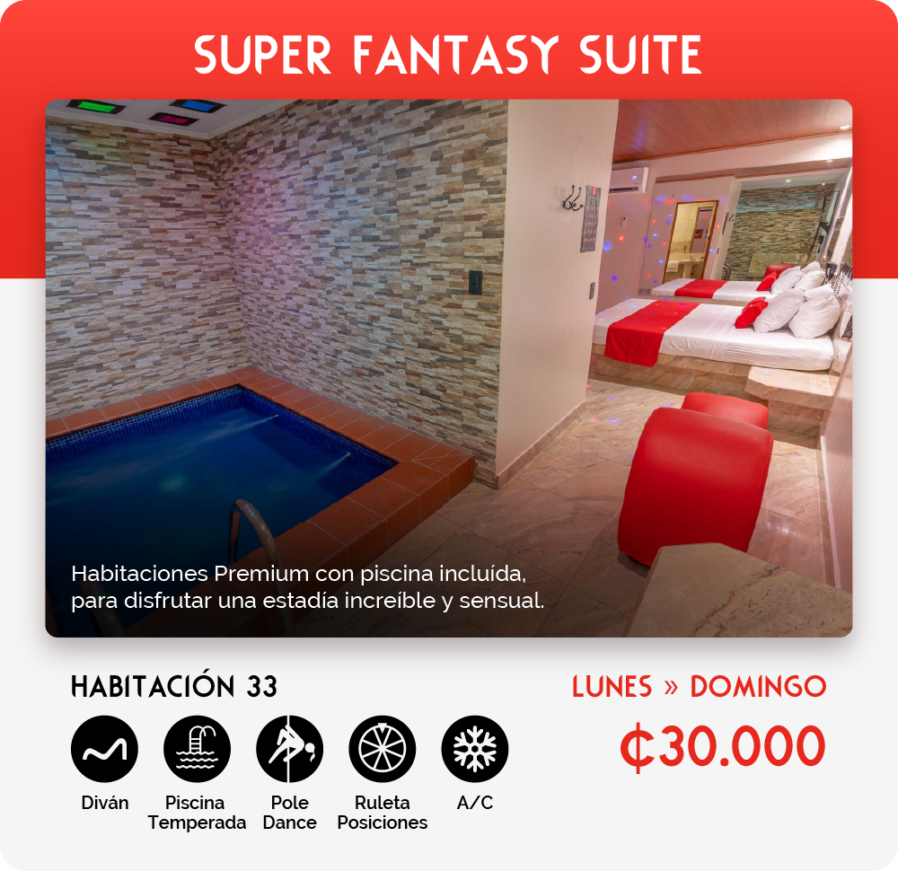 Fantasy Rooms - Venus - Super Fantasy Suite 33
