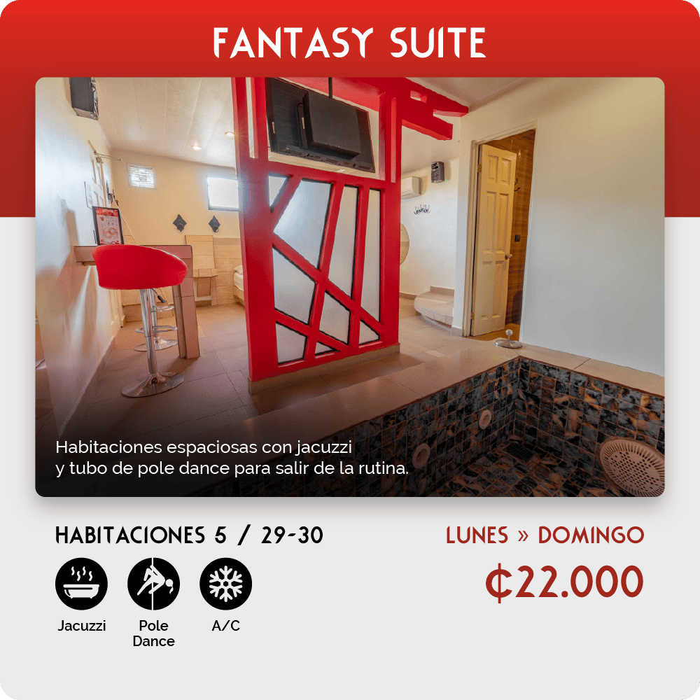 Fantasy Rooms - Jardín Oriental - Fantasy Suite 5 | 29-30
