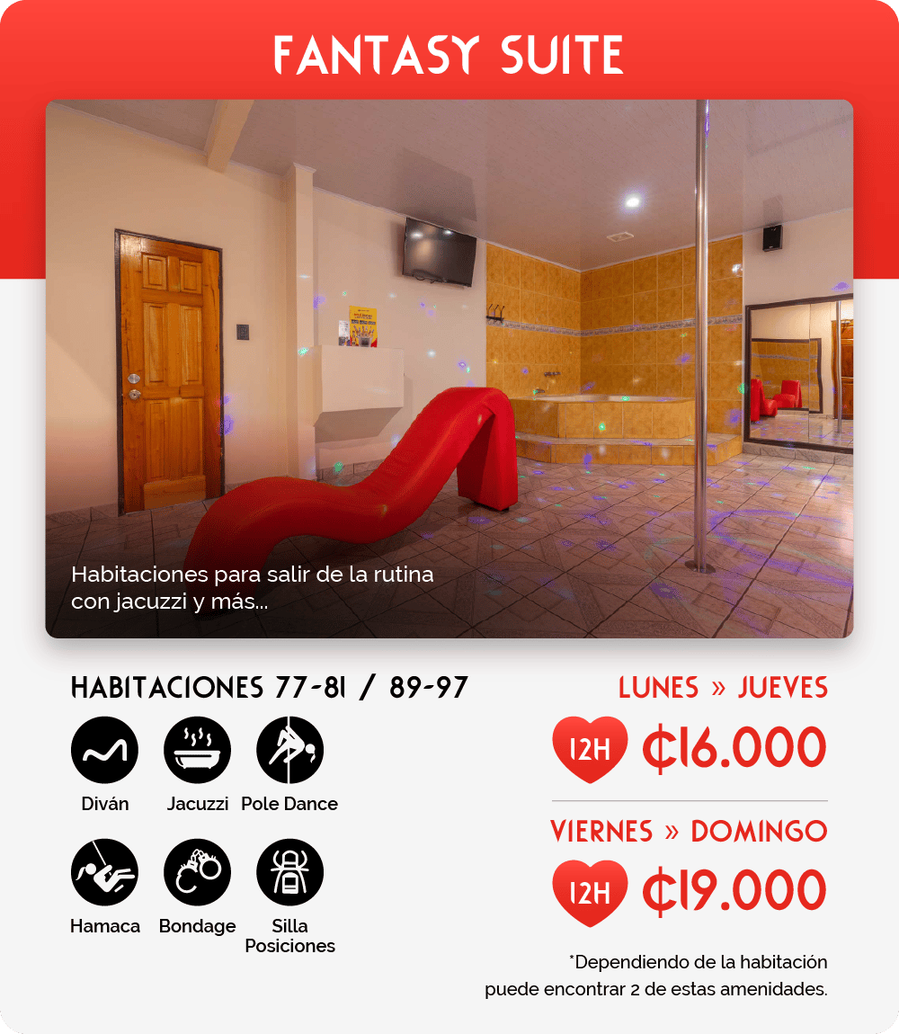 Fantasy Rooms - Maison Dorée - Fantasy Suite 77-81 | 89-97