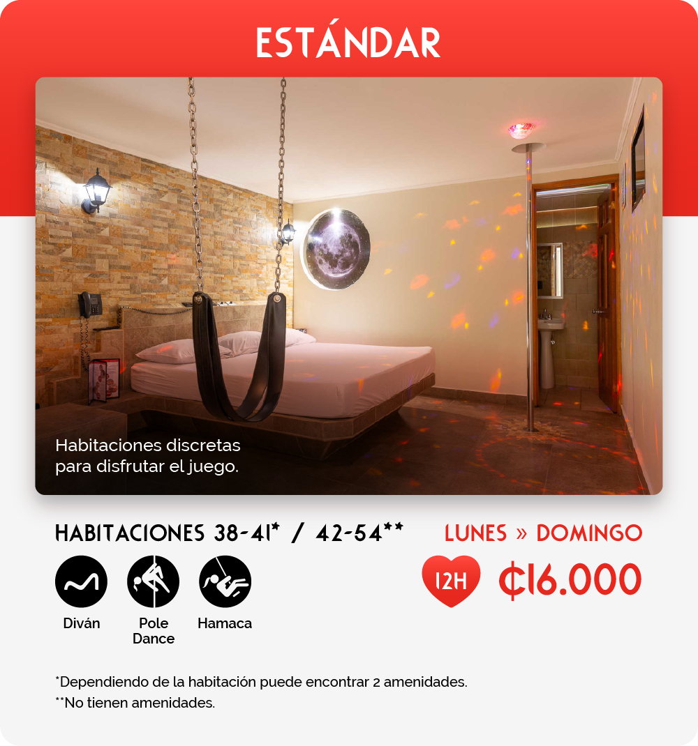 Fantasy Rooms - Paraíso - Estándar 38-41 | 42-54