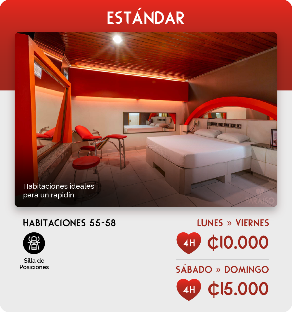Fantasy Rooms - Paraíso - Estándar 55-58