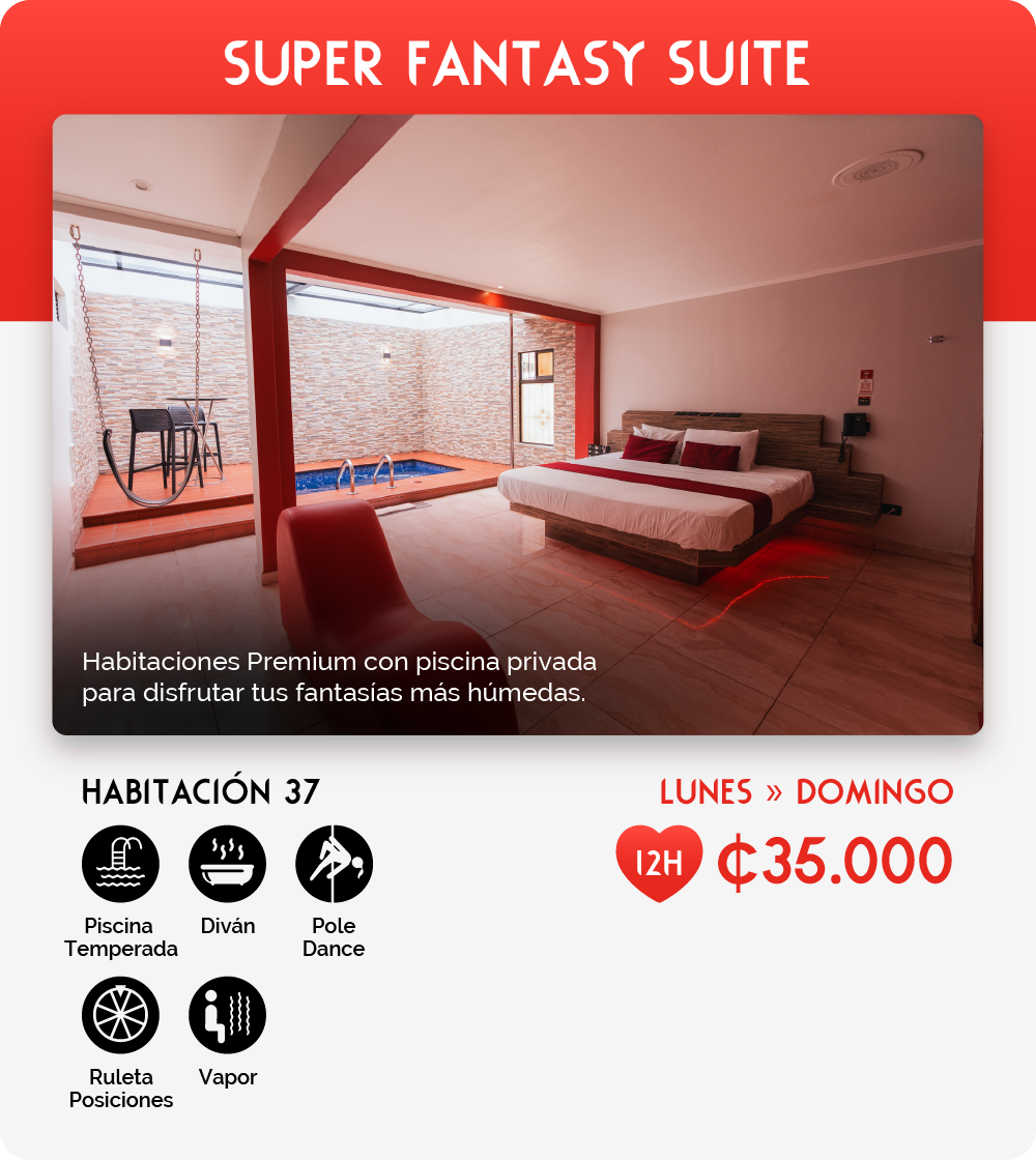 Fantasy Rooms - Paraíso - Super Fantasy Suite 37