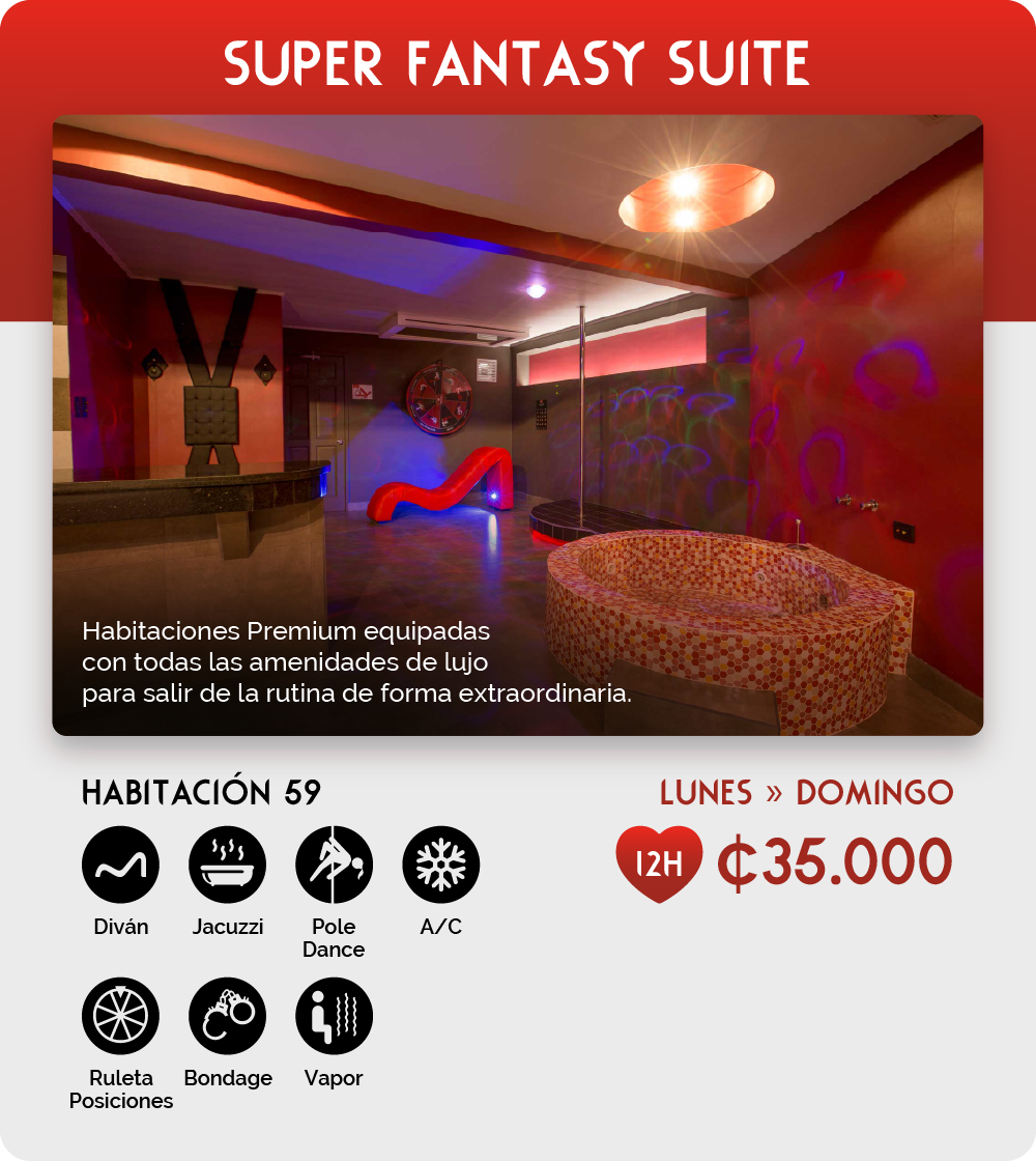 Fantasy Rooms - Paraíso - Super Fantasy Suite 59 2